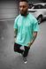 Мужская oversize футболка в зеленом цвете 1386630543 фото 5