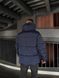 Мужская зимняя oversize куртка в синем цвете rd489 фото 7