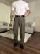 Мужские брюки Baggy в цвете хаки bp1153-S фото 1
