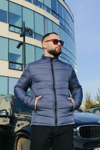 Мужская куртка в синем цвете 1589537879 фото
