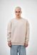 Мужской oversize свитшот в бежевом цвете peg6_flis фото 1