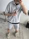 Мужской oversize костюм в светло-сером цвете liam3 фото 1