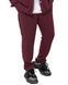 Мужские oversize брюки в бордовом цвете krr9 фото 1