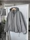 Мужская oversize ветровка в сером цвете ler4n фото 1