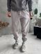 Мужские oversize джоггеры на флисе в сером цвете fstn3 фото 6