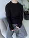 Мужской oversize свитер в черном цвете mr103 фото 8