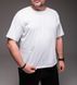 Мужская oversize футболка в белом цвете 2242wh фото 1