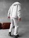 Чоловічий oversize спортивний костюм у сірому кольорі kos25 фото 4