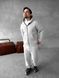 Чоловічий oversize спортивний костюм у сірому кольорі kos25 фото 2