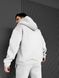 Чоловічий oversize спортивний костюм у сірому кольорі kos25 фото 8
