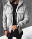 Мужская oversize ветровка в сером цвете jr-k001sil фото 1