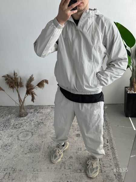 Мужской oversize костюм в сером цвете eta35 фото