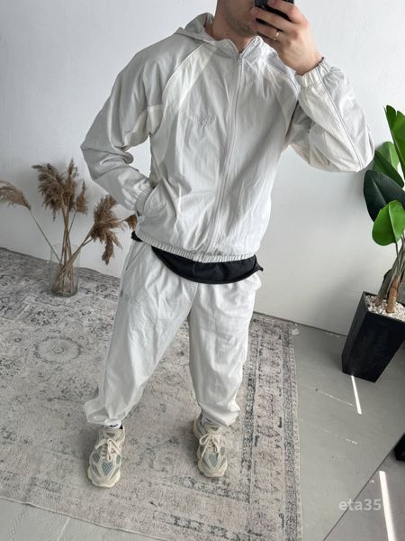 Мужской oversize костюм в сером цвете eta35 фото