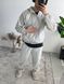 Мужской oversize костюм в сером цвете eta35 фото 1