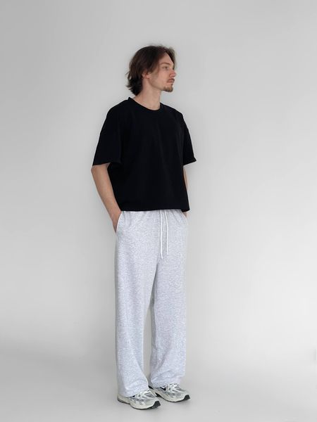 Мужские спортивные брюки Baggy в сером цвете pa02703k-S фото