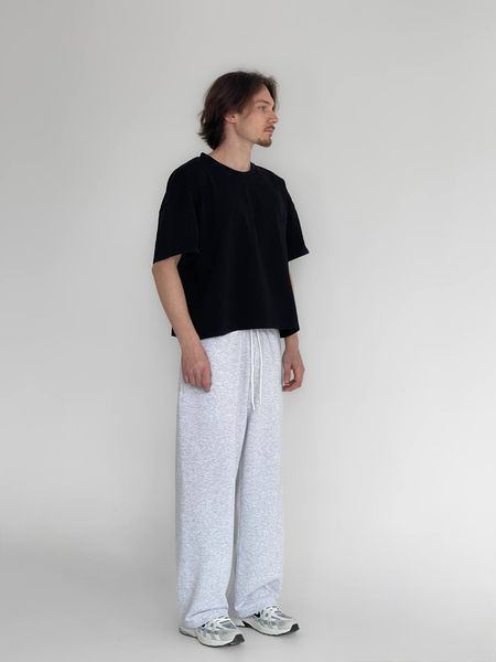 Мужские спортивные брюки Baggy в сером цвете pa02703k-S фото