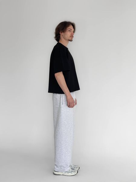 Мужские спортивные брюки Baggy в сером цвете pa02703k-S фото