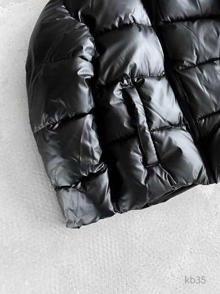 Мужская oversize куртка в черном цвете kb35 фото