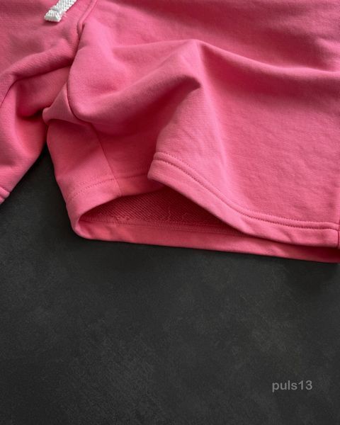 Чоловічі oversize шорти у рожевому кольорі puls13v-S фото