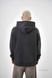 Чоловіче oversize худі у графітовому кольорі x3_baza-Xs фото 3