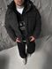 Мужская зимняя oversize куртка в черном цвете dp26 фото 1