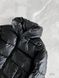 Мужская oversize куртка в черном цвете kb35 фото 2