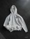 Чоловіче оверсайз худі з вишивкою у білому кольорі v19x5 фото 1