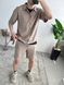 Мужской oversize костюм в бежевом цвете liam12 фото 2