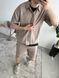 Мужской oversize костюм в бежевом цвете liam12 фото 1