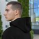 Мужская кофта на молнии в черном цвете blkf2974ba фото 4