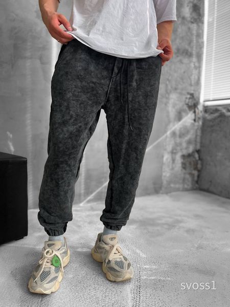 Чоловічі oversize джогери у графітовому кольорі svoss1 фото