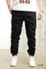 Мужские джинсы Jogger в черном цвете 30252 фото 2