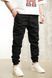 Мужские джинсы Jogger в черном цвете 30252 фото 1