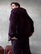 Мужской oversize спортивный костюм в коричневом цвете kos26 фото 6