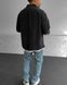Чоловіча oversize сорочка у чорному кольорі r00802-S-M фото 4