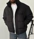 Мужская oversize куртка в черном цвете bk2266 фото 1