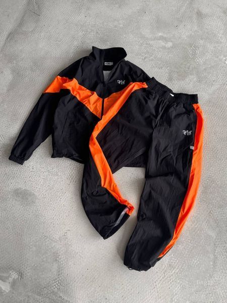 Чоловічий oversize костюм у чорному кольорі ling16 фото