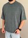 Мужская oversize футболка в сером цвете jj295-1 фото 1