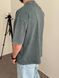 Мужская oversize футболка в сером цвете jj295-1 фото 3
