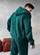 Чоловічий oversize спортивний костюм у зеленому кольорі kos27 фото 6