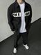 Чоловічий oversize костюм у чорному кольорі mr3041 фото 3