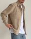 Мужская oversize рубашка в бежевом цвете r00804-S-M фото 2