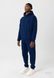 Мужской oversize костюм худи+брюки в темно-синем цвете fhs10 фото 3