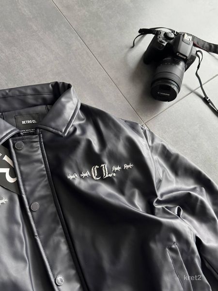 Мужской oversize бомбер с принтом в графитовом цвете kret2 фото