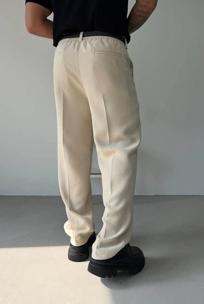 Мужские брюки Baggy в бежевом цвете gi1159-S фото