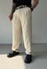 Мужские брюки Baggy в бежевом цвете gi1159-S фото 1