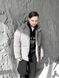 Мужская зимняя oversize куртка в сером цвете dp24 фото 4