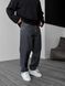 Мужские широкие джинсы Baggy в сером цвете bg-56-650 фото 2