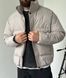 Мужская oversize куртка в сером цвете bk2267 фото 5