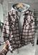 Чоловіча oversize сорочка у коричневому кольорі 24r2 фото 1